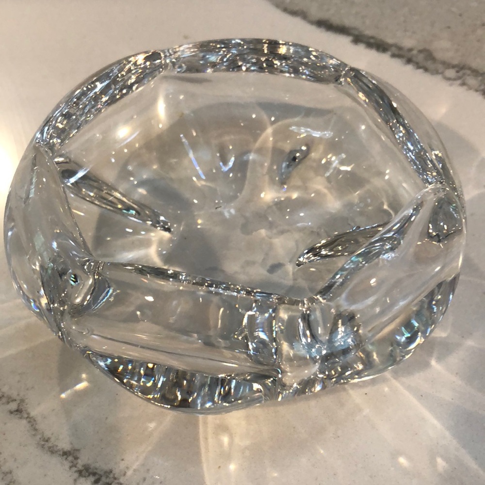 Orrefors Small Crystal Bowl
